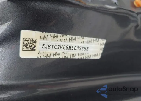 2021 Acura Rdx A-Spec Package z USA, uszkodzony, nr VIN 5J8TC2H68ML033388